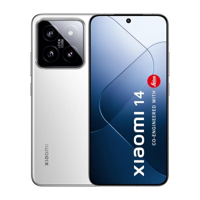 Xiaomi 14 (White, 12GB RAM, 512GB Storage) | 50MP Leica Professional Optics | SD 8 Gen 3 Hyper OS